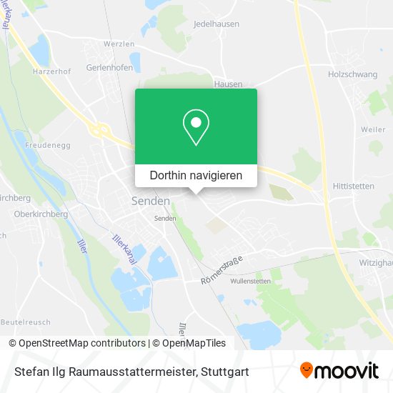 Stefan Ilg Raumausstattermeister Karte