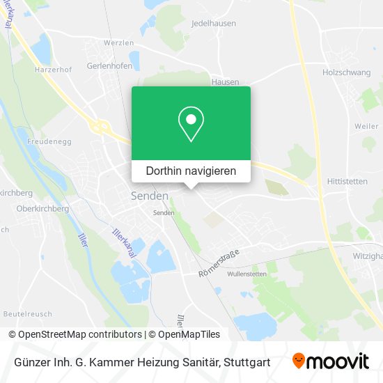 Günzer Inh. G. Kammer Heizung Sanitär Karte