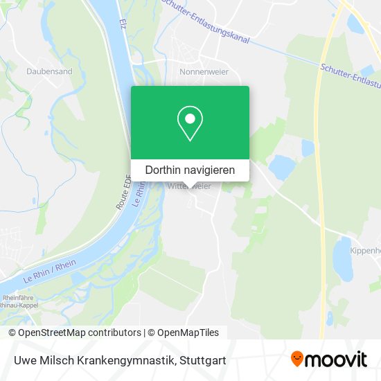 Uwe Milsch Krankengymnastik Karte