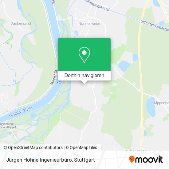Jürgen Höhne Ingenieurbüro Karte