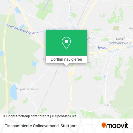 Tischambiente Onlineversand Karte