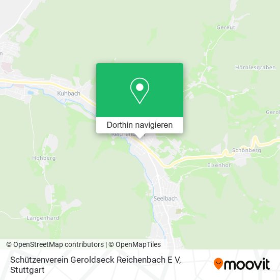 Schützenverein Geroldseck Reichenbach E V Karte