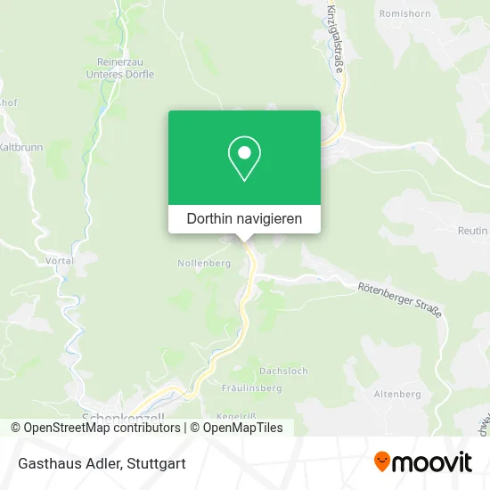 Gasthaus Adler Karte