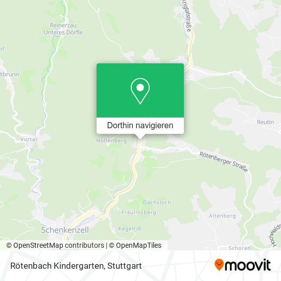 Rötenbach Kindergarten Karte