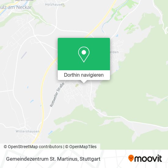 Gemeindezentrum St. Martinus Karte