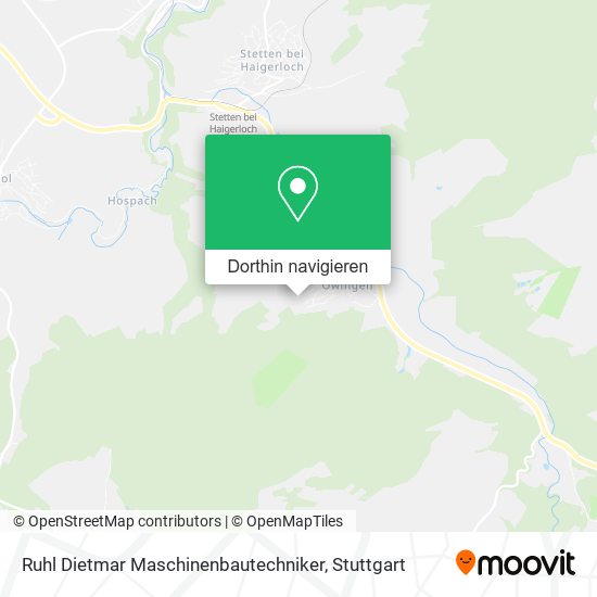 Ruhl Dietmar Maschinenbautechniker Karte