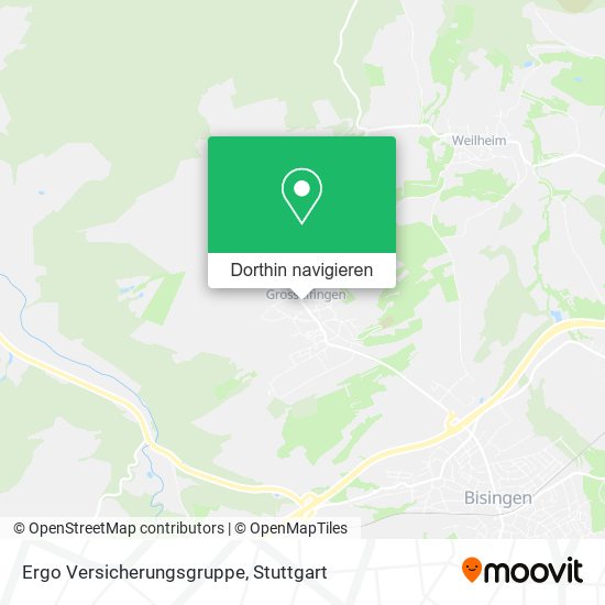 Ergo Versicherungsgruppe Karte