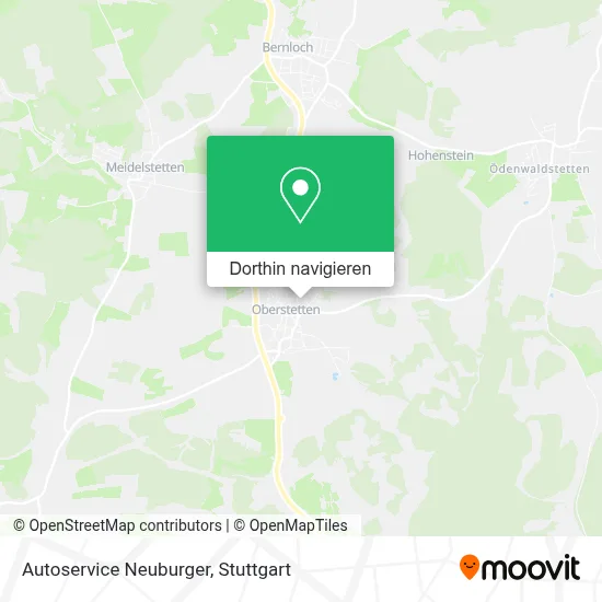 Autoservice Neuburger Karte