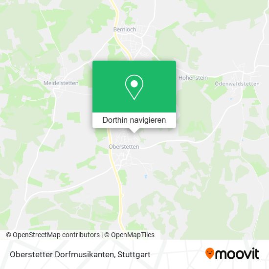 Oberstetter Dorfmusikanten Karte