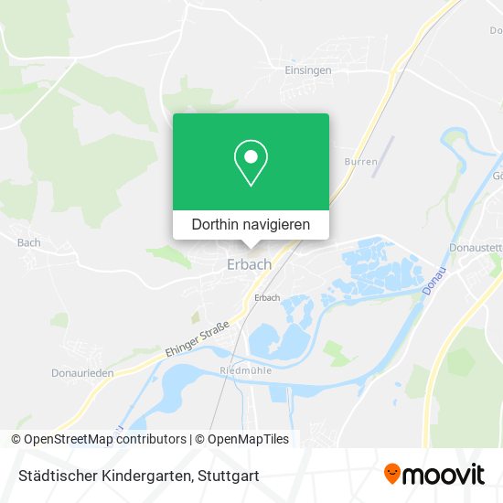 Städtischer Kindergarten Karte
