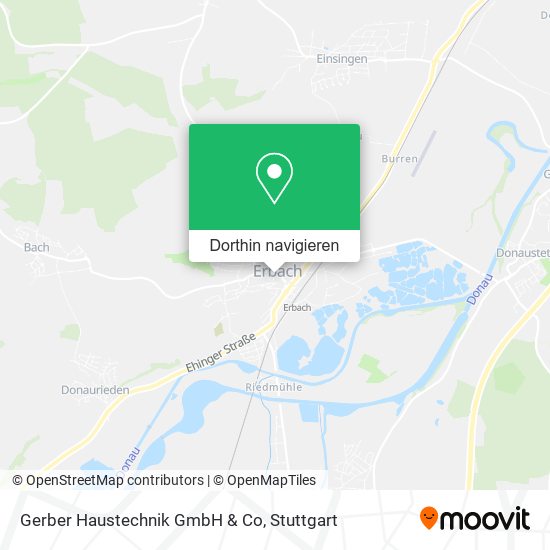 Gerber Haustechnik GmbH & Co Karte