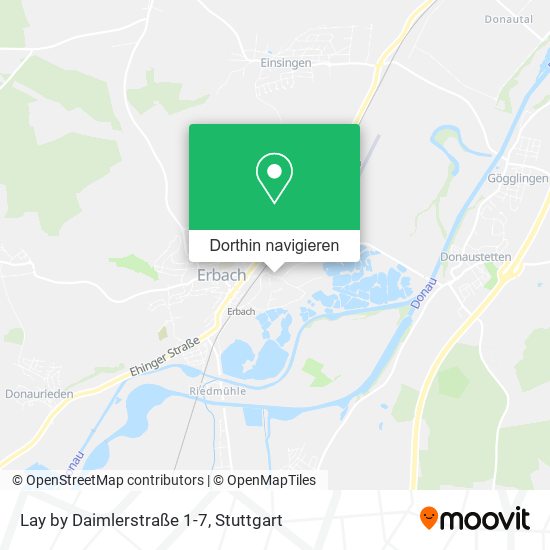 Lay by Daimlerstraße 1-7 Karte