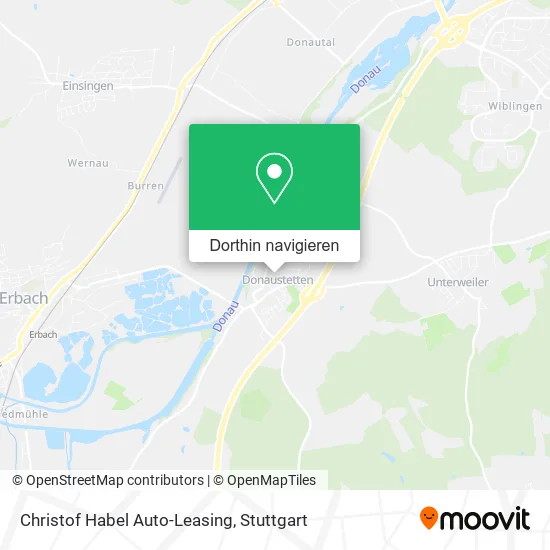 Christof Habel Auto-Leasing Karte