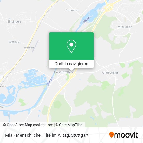 Mia - Menschliche Hilfe im Alltag Karte