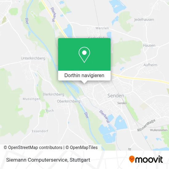 Siemann Computerservice Karte