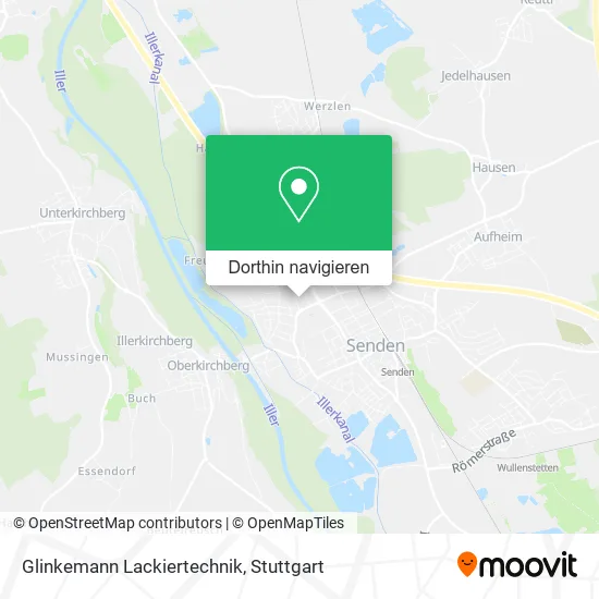 Glinkemann Lackiertechnik Karte