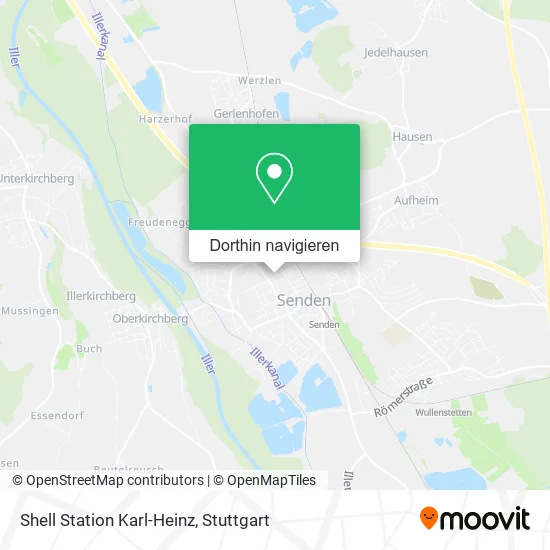 Shell Station Karl-Heinz Karte