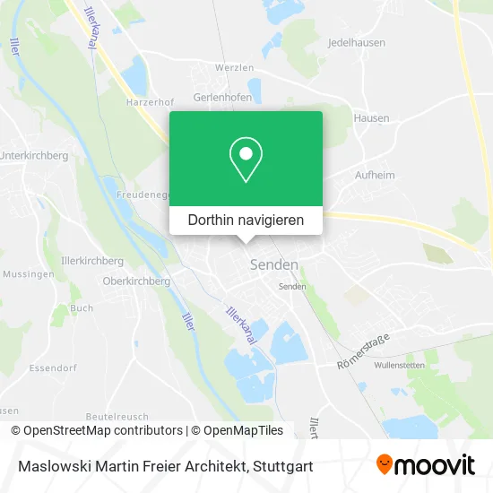 Maslowski Martin Freier Architekt Karte