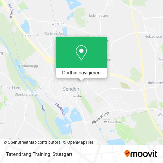 Tatendrang Training Karte