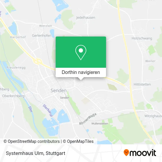 Systemhaus Ulm Karte