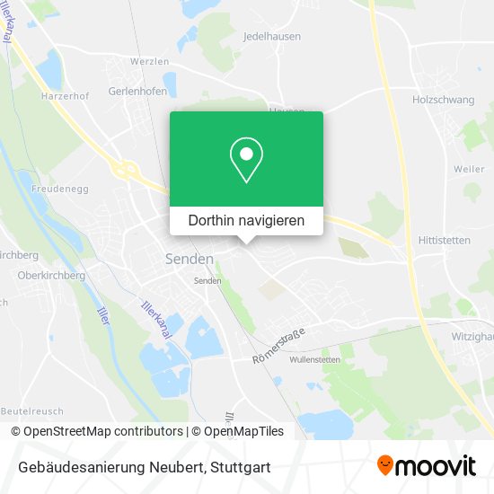 Gebäudesanierung Neubert Karte