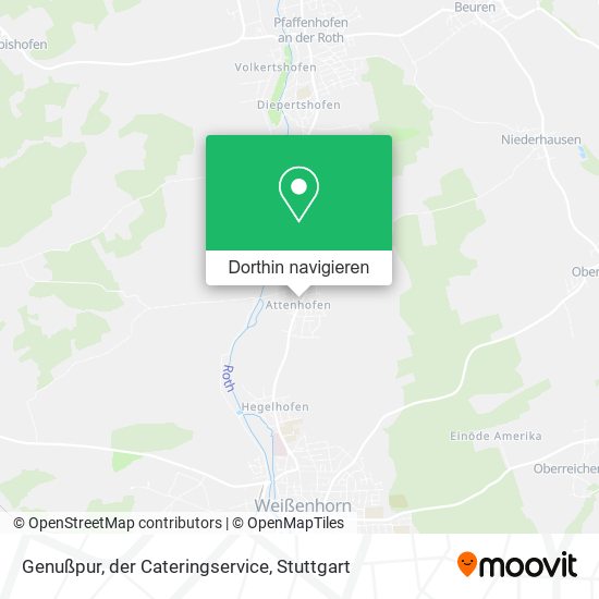 Genußpur, der Cateringservice Karte