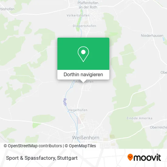 Sport & Spassfactory Karte