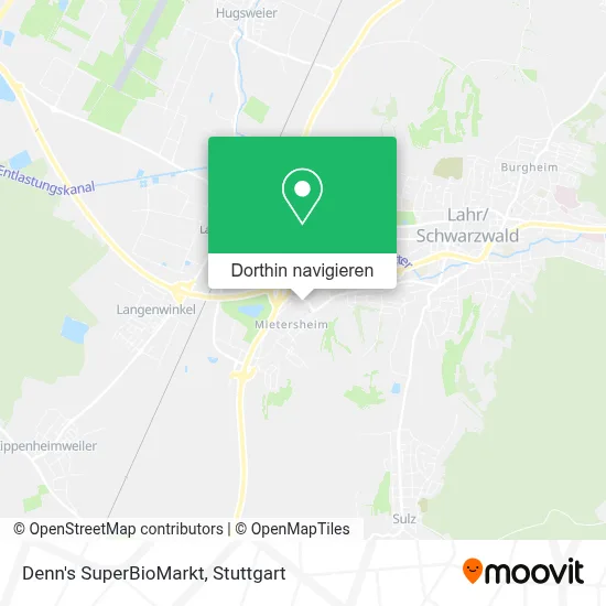 Denn's SuperBioMarkt Karte