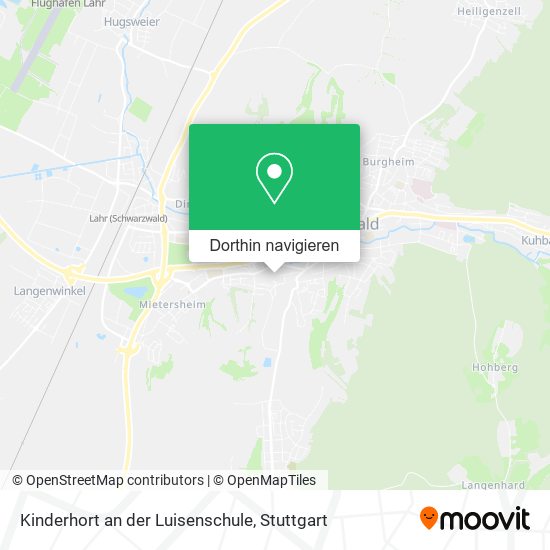 Kinderhort an der Luisenschule Karte