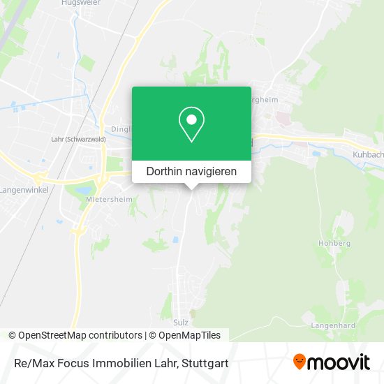 Re/Max Focus Immobilien Lahr Karte