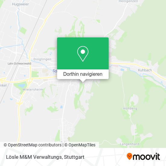 Lösle M&M Verwaltungs Karte