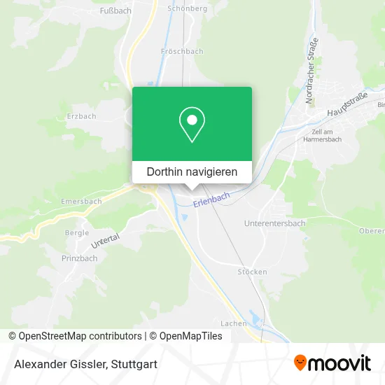 Alexander Gissler Karte