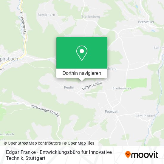 Edgar Franke - Entwicklungsbüro für Innovative Technik Karte