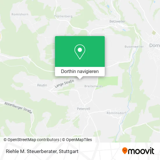 Riehle M. Steuerberater Karte