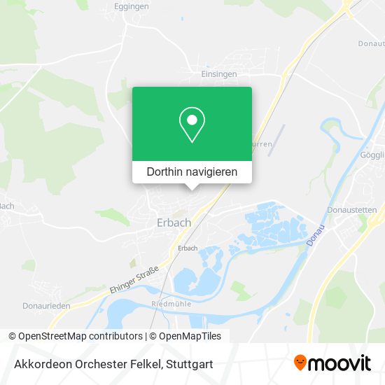 Akkordeon Orchester Felkel Karte
