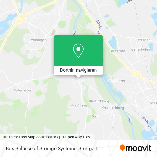 Bos Balance of Storage Systems Karte