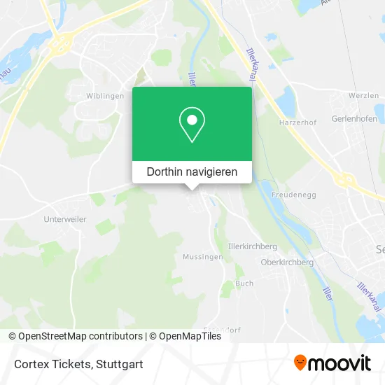 Cortex Tickets Karte