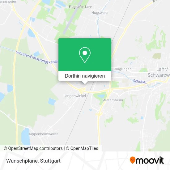 Wunschplane Karte