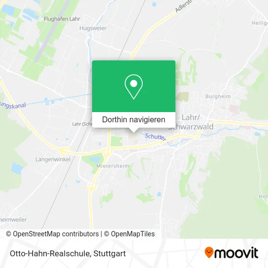 Otto-Hahn-Realschule Karte