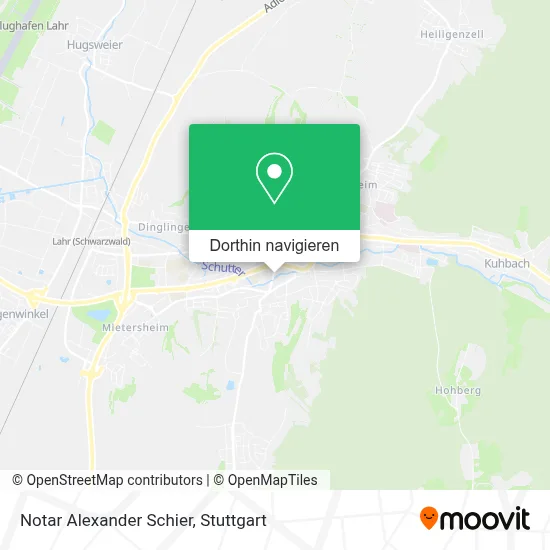Notar Alexander Schier Karte