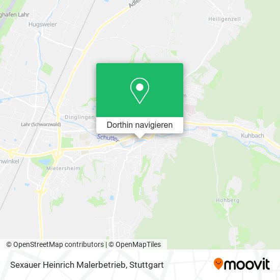 Sexauer Heinrich Malerbetrieb Karte