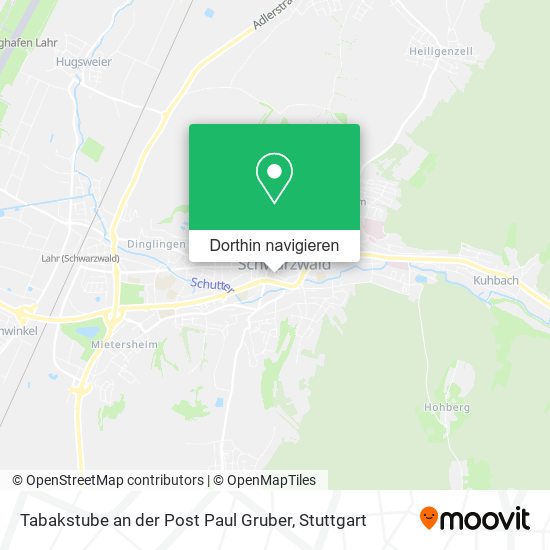 Tabakstube an der Post Paul Gruber Karte