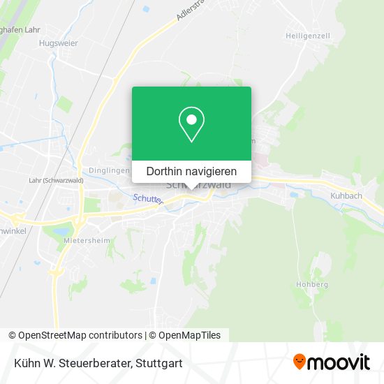 Kühn W. Steuerberater Karte
