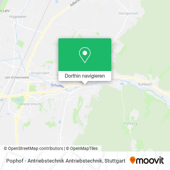 Pophof - Antriebstechnik Antriebstechnik Karte