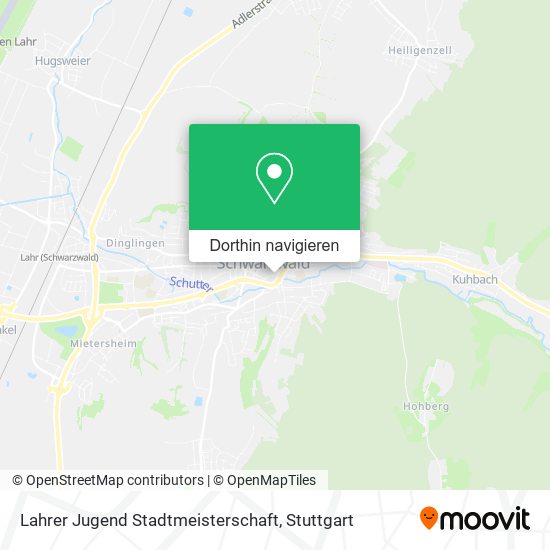 Lahrer Jugend Stadtmeisterschaft Karte
