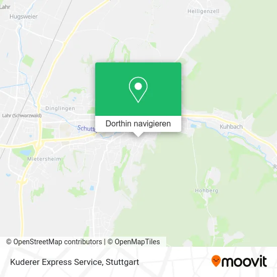 Kuderer Express Service Karte