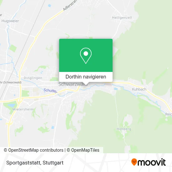 Sportgaststatt Karte