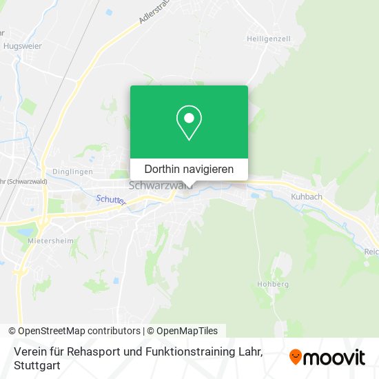 Verein für Rehasport und Funktionstraining Lahr Karte