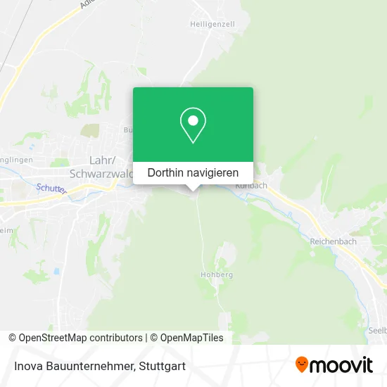 Inova Bauunternehmer Karte