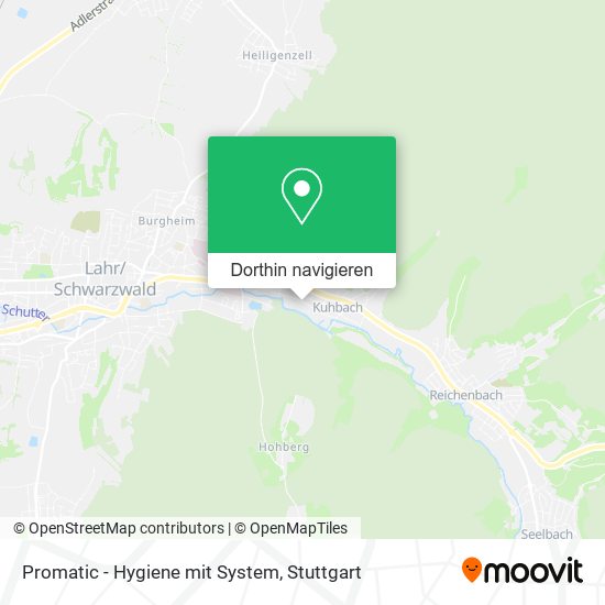 Promatic - Hygiene mit System Karte